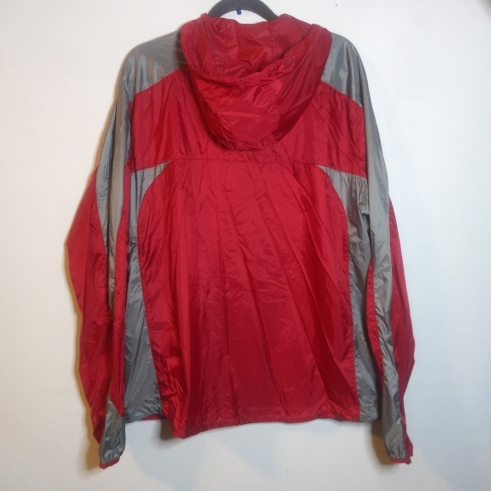 Eddie Bauer Sport| Red Windbreaker Sz L - Picture 4 of 8